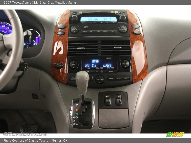 Slate Gray Metallic / Stone 2007 Toyota Sienna XLE