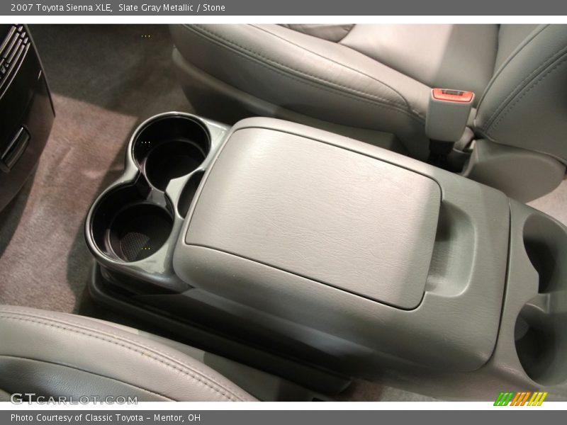 Slate Gray Metallic / Stone 2007 Toyota Sienna XLE