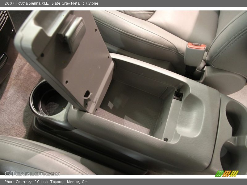 Slate Gray Metallic / Stone 2007 Toyota Sienna XLE