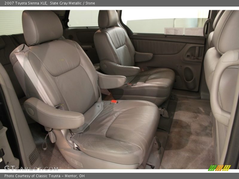 Slate Gray Metallic / Stone 2007 Toyota Sienna XLE