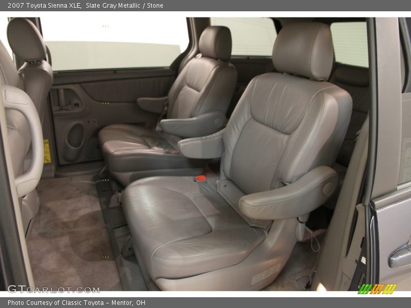 Slate Gray Metallic / Stone 2007 Toyota Sienna XLE