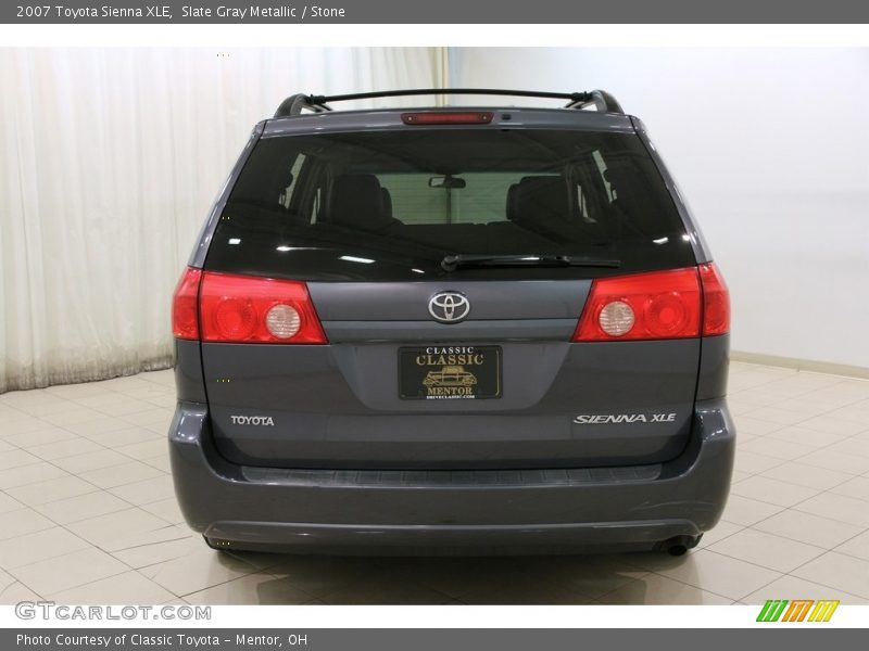 Slate Gray Metallic / Stone 2007 Toyota Sienna XLE