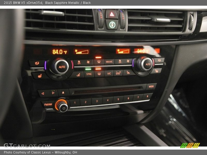 Black Sapphire Metallic / Black 2015 BMW X5 xDrive35d