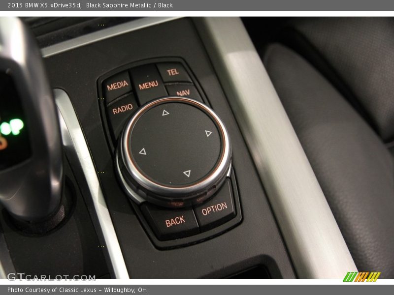 Black Sapphire Metallic / Black 2015 BMW X5 xDrive35d