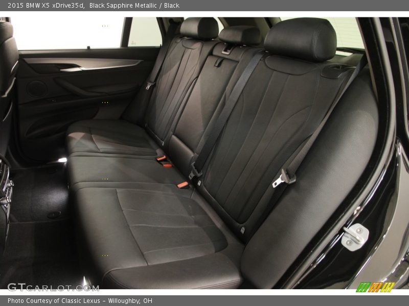 Black Sapphire Metallic / Black 2015 BMW X5 xDrive35d