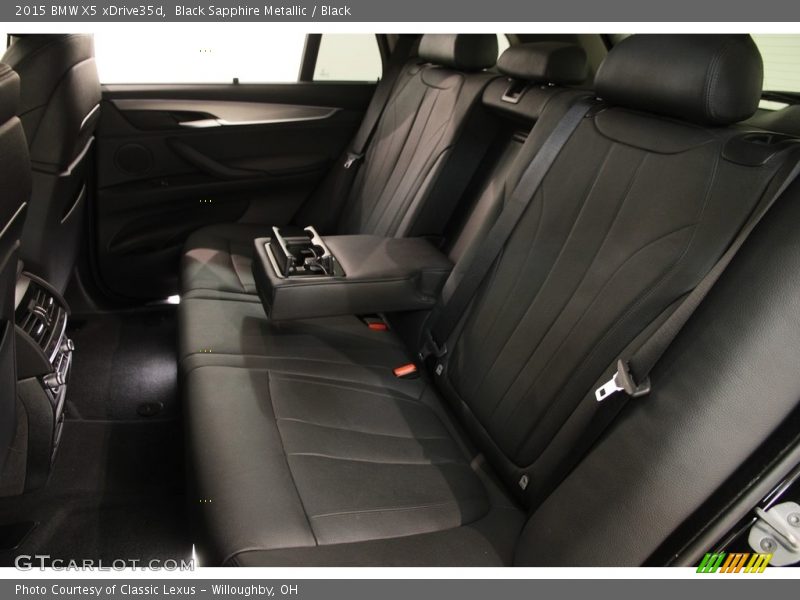 Black Sapphire Metallic / Black 2015 BMW X5 xDrive35d