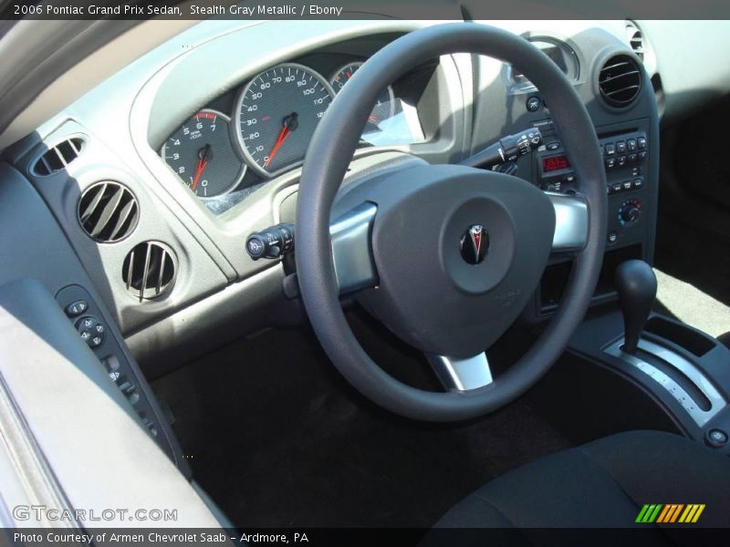 Stealth Gray Metallic / Ebony 2006 Pontiac Grand Prix Sedan