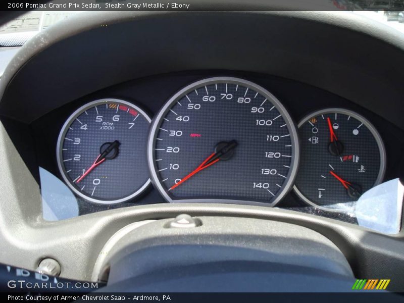 Stealth Gray Metallic / Ebony 2006 Pontiac Grand Prix Sedan