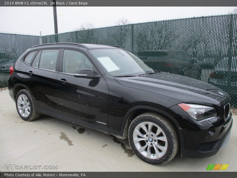Jet Black / Sand Beige 2014 BMW X1 xDrive28i
