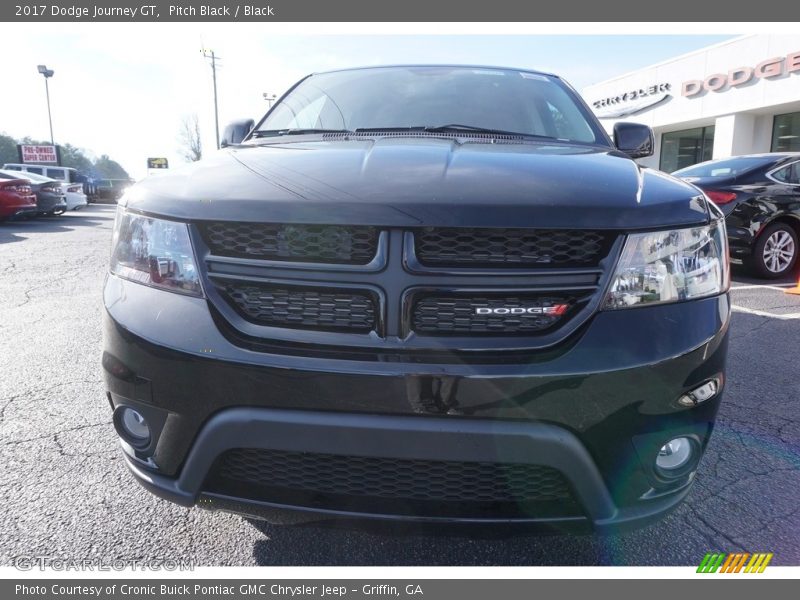 Pitch Black / Black 2017 Dodge Journey GT
