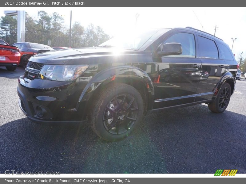 Pitch Black / Black 2017 Dodge Journey GT