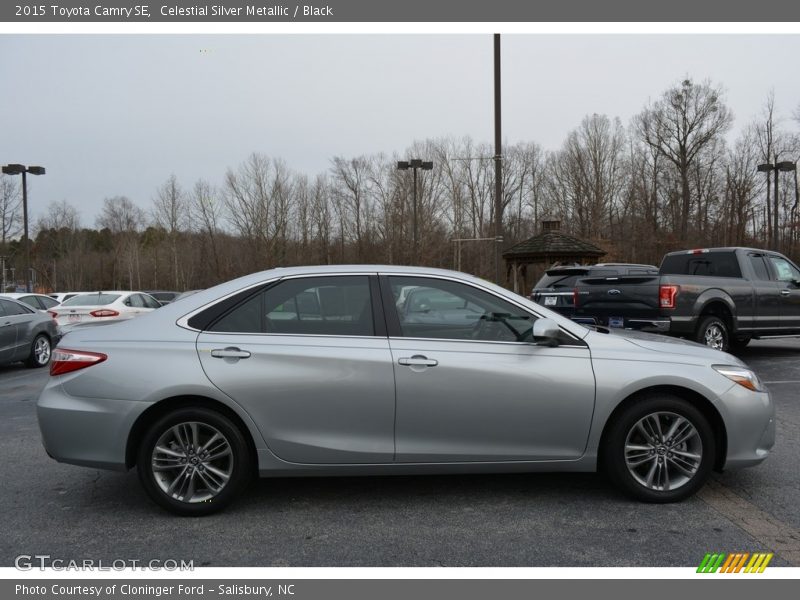 Celestial Silver Metallic / Black 2015 Toyota Camry SE