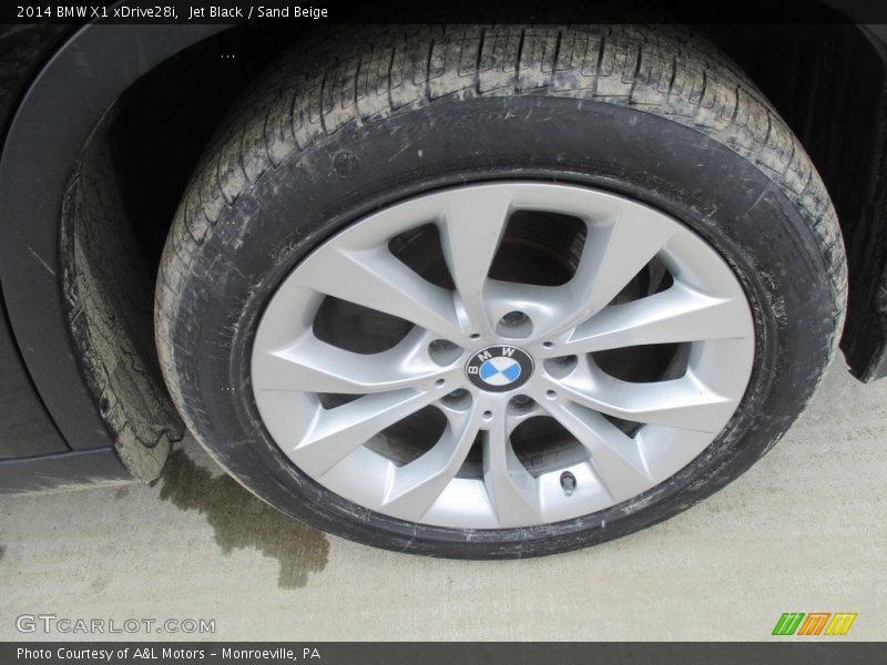 Jet Black / Sand Beige 2014 BMW X1 xDrive28i