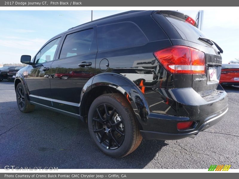 Pitch Black / Black 2017 Dodge Journey GT