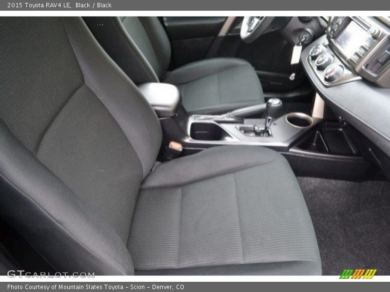 Black / Black 2015 Toyota RAV4 LE