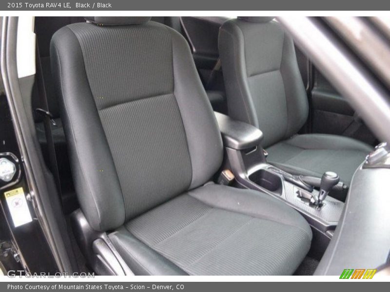 Black / Black 2015 Toyota RAV4 LE
