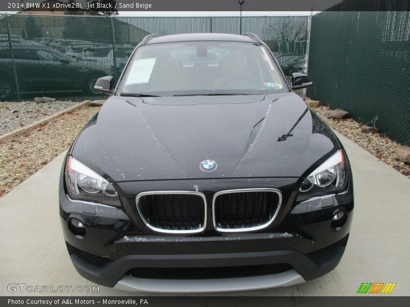 Jet Black / Sand Beige 2014 BMW X1 xDrive28i