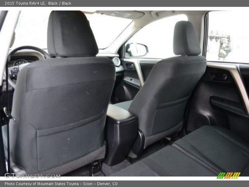 Black / Black 2015 Toyota RAV4 LE