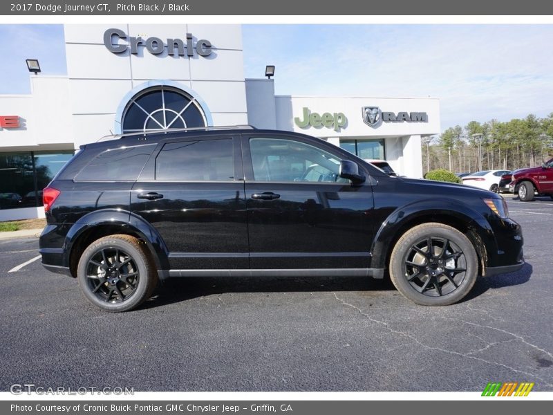Pitch Black / Black 2017 Dodge Journey GT