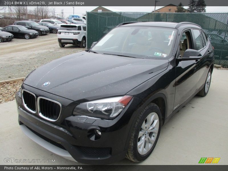 Jet Black / Sand Beige 2014 BMW X1 xDrive28i