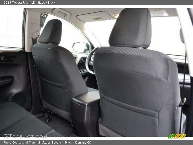 Black / Black 2015 Toyota RAV4 LE