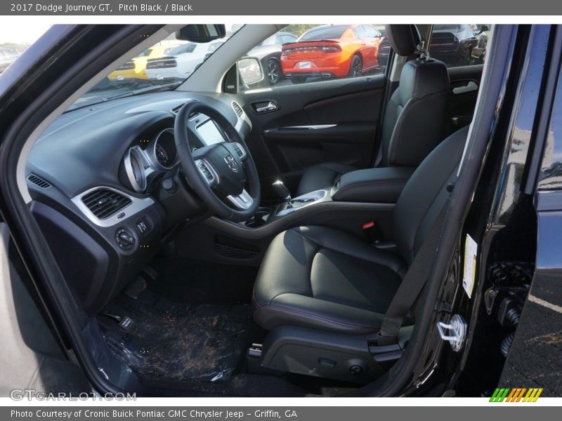 Pitch Black / Black 2017 Dodge Journey GT
