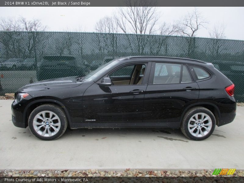Jet Black / Sand Beige 2014 BMW X1 xDrive28i