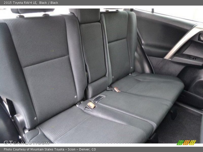 Black / Black 2015 Toyota RAV4 LE