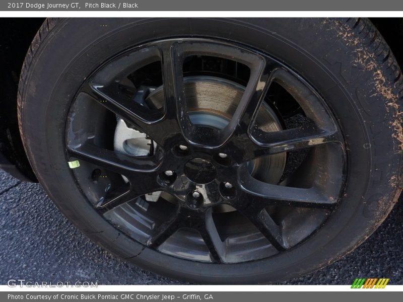 Pitch Black / Black 2017 Dodge Journey GT