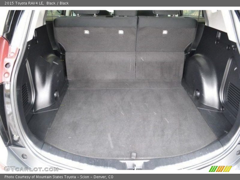 Black / Black 2015 Toyota RAV4 LE