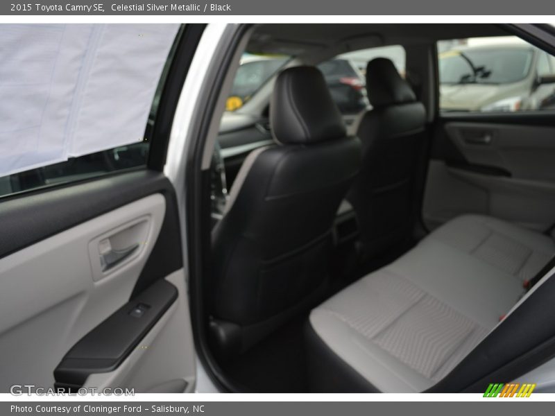 Celestial Silver Metallic / Black 2015 Toyota Camry SE