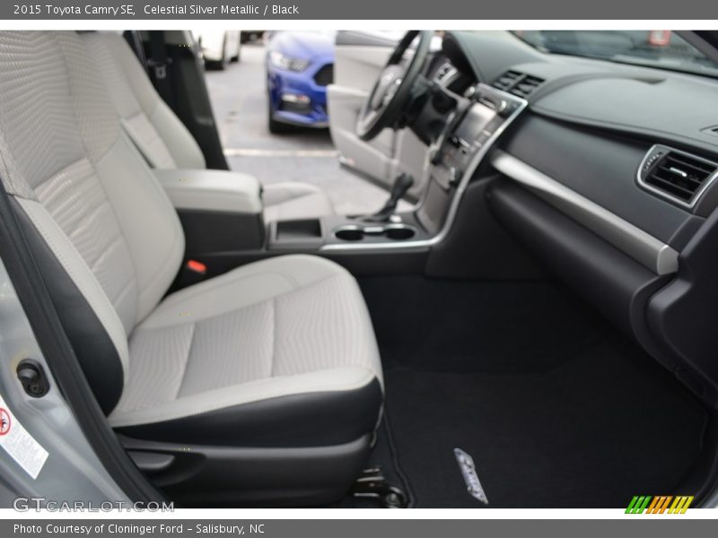 Celestial Silver Metallic / Black 2015 Toyota Camry SE