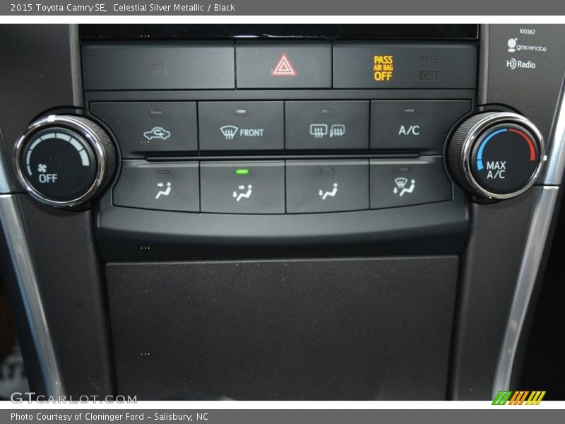 Celestial Silver Metallic / Black 2015 Toyota Camry SE