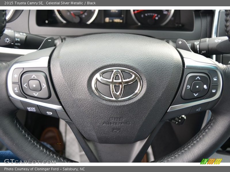 Celestial Silver Metallic / Black 2015 Toyota Camry SE