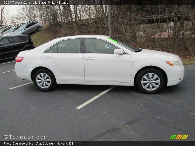 Super White / Bisque 2007 Toyota Camry LE