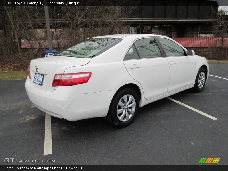 Super White / Bisque 2007 Toyota Camry LE