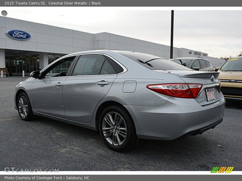 Celestial Silver Metallic / Black 2015 Toyota Camry SE