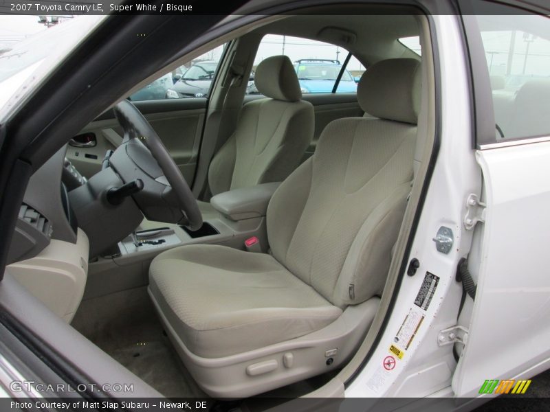 Super White / Bisque 2007 Toyota Camry LE