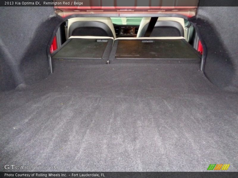 Remington Red / Beige 2013 Kia Optima EX