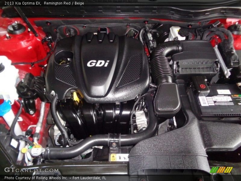 Remington Red / Beige 2013 Kia Optima EX