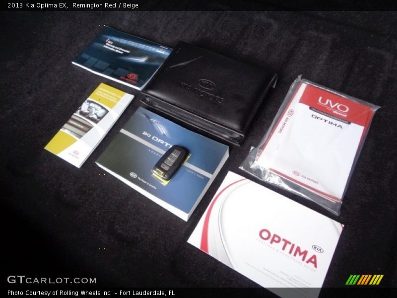 Remington Red / Beige 2013 Kia Optima EX