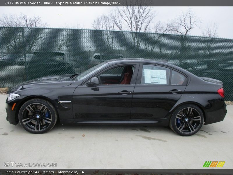  2017 M3 Sedan Black Sapphire Metallic
