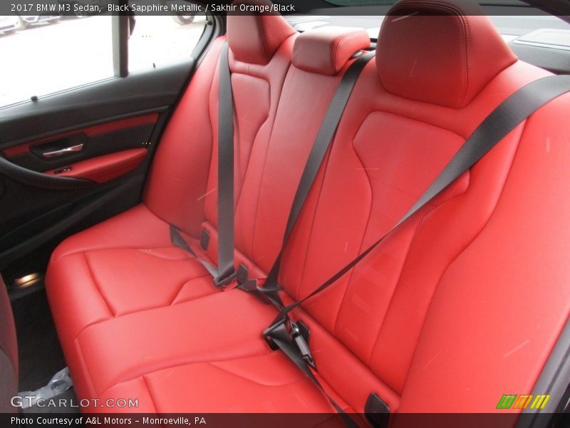 Rear Seat of 2017 M3 Sedan