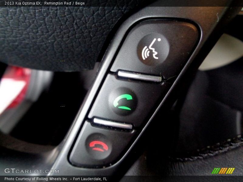 Remington Red / Beige 2013 Kia Optima EX