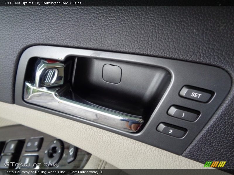 Remington Red / Beige 2013 Kia Optima EX