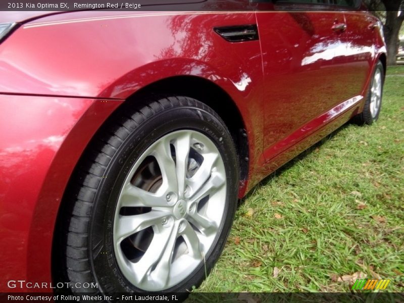 Remington Red / Beige 2013 Kia Optima EX