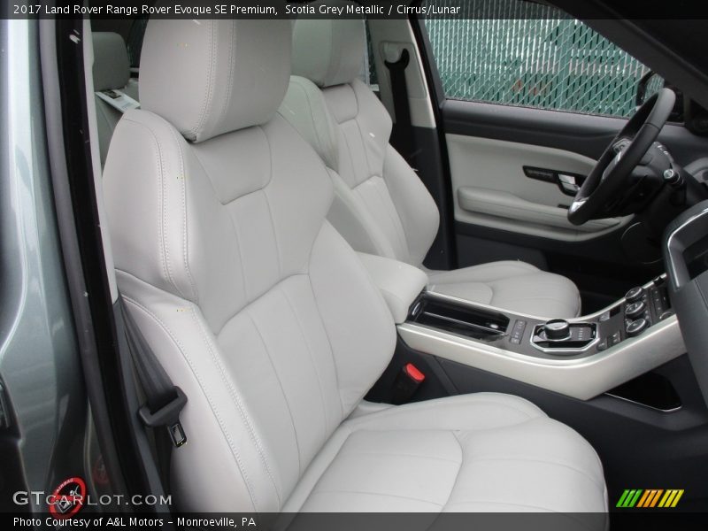 Front Seat of 2017 Range Rover Evoque SE Premium