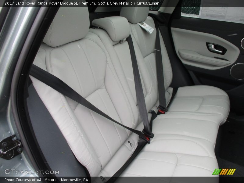 Rear Seat of 2017 Range Rover Evoque SE Premium