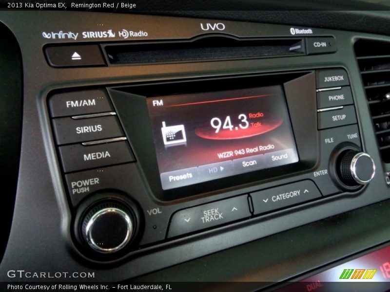 Remington Red / Beige 2013 Kia Optima EX