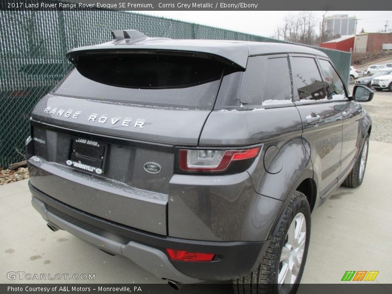 Corris Grey Metallic / Ebony/Ebony 2017 Land Rover Range Rover Evoque SE Premium